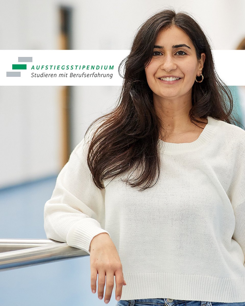 Du hast eine Berufsausbildung und Berufserfahrung? Dann könnte das Aufstiegsstipendium genau das Richtige für dich sein: Es fördert ein berufsbegleitendes Studium – mit einer jährlichen Förderung von 3.045 EUR. Alle Infos dazu: sbb-stipendien.de/aufstiegsstipe…