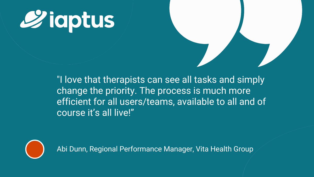"The process is much more efficient for all users/teams..."

Find out more about the Tasks feature, allowing users to seamlessly organise tasks linked to a record⭐

Head to the news feed in the home page or raise a log via the 'support' button at the top iaptus for more info  👀