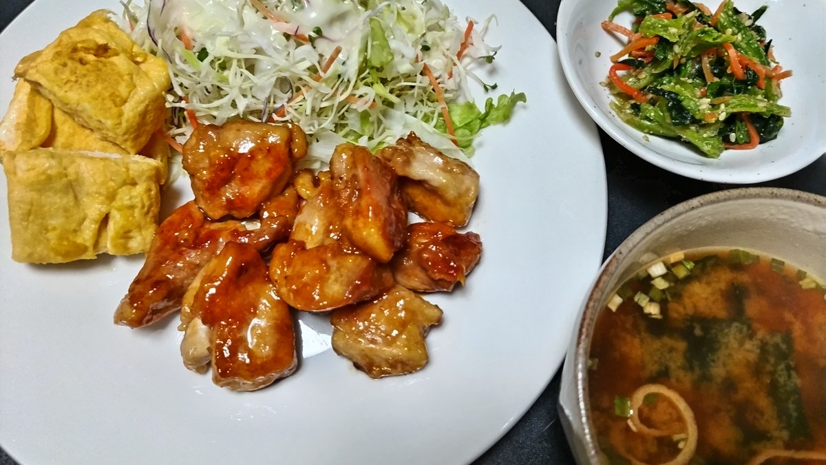 msk_cat11's tweet photo. 今夜は頑張って夕飯作りました✨

※春名瞬くんが作ってくれたことにして美味しくいただきます♡

#Slame https://t.co/rMXM1f9sme
