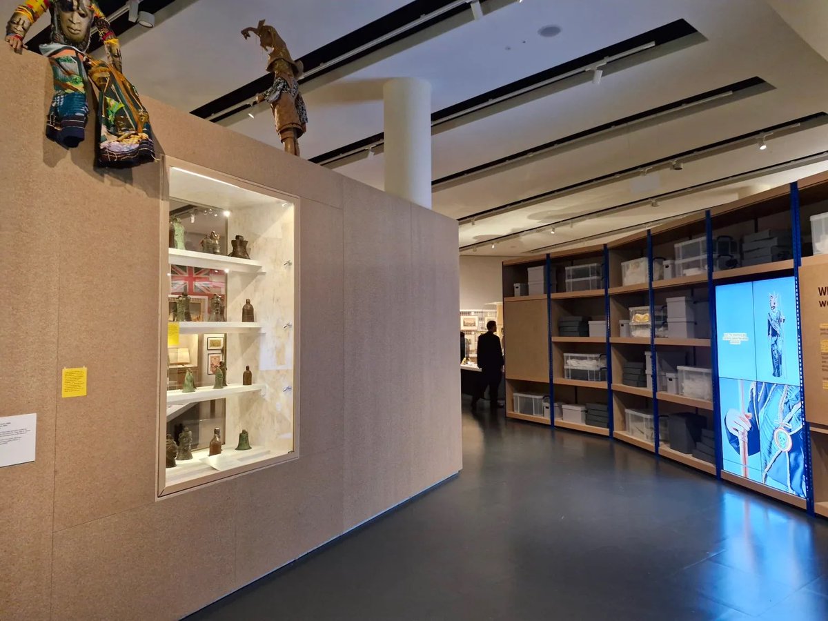 aservais1's tweet photo. Hew Locke Probes the British Museum’s History. The volume of problematic artifacts Locke uncovered in the British Museum’s archives illustrates the fundamental importance of objective historical research.  By Olivia McEwan https://t.co/DvX6cW2Fwv https://t.co/JcMg52xXSx