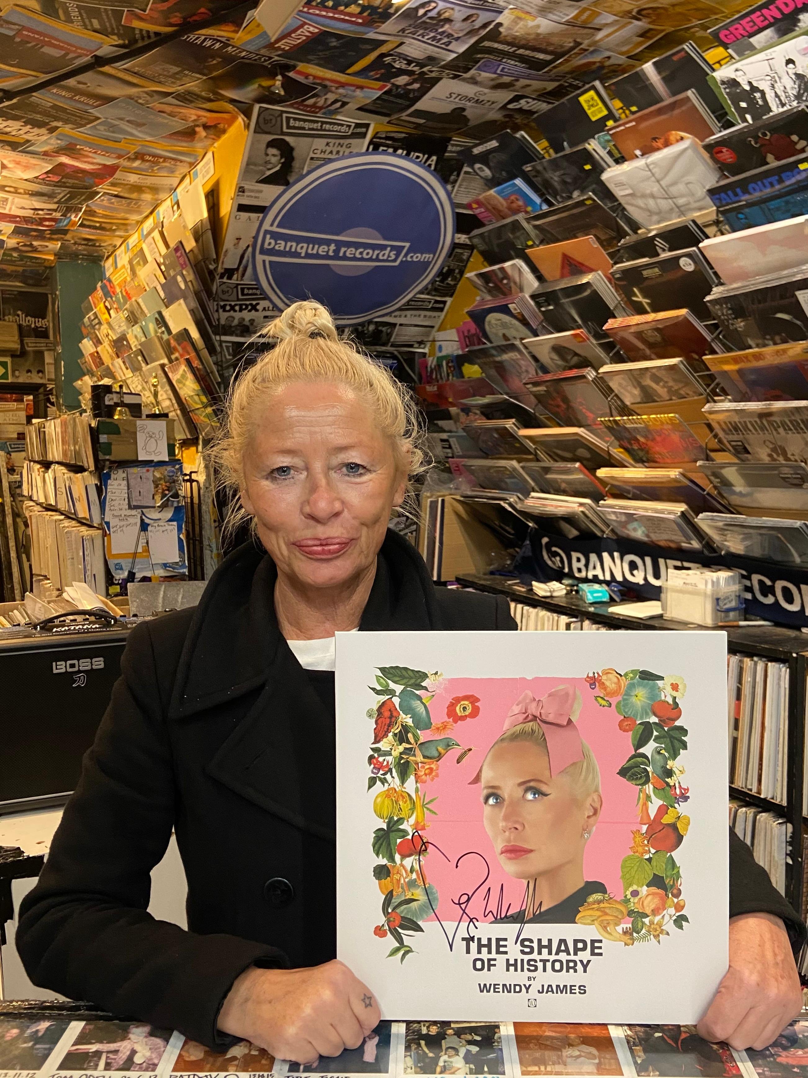 Wendy James Shape Of History 直筆サイン レア