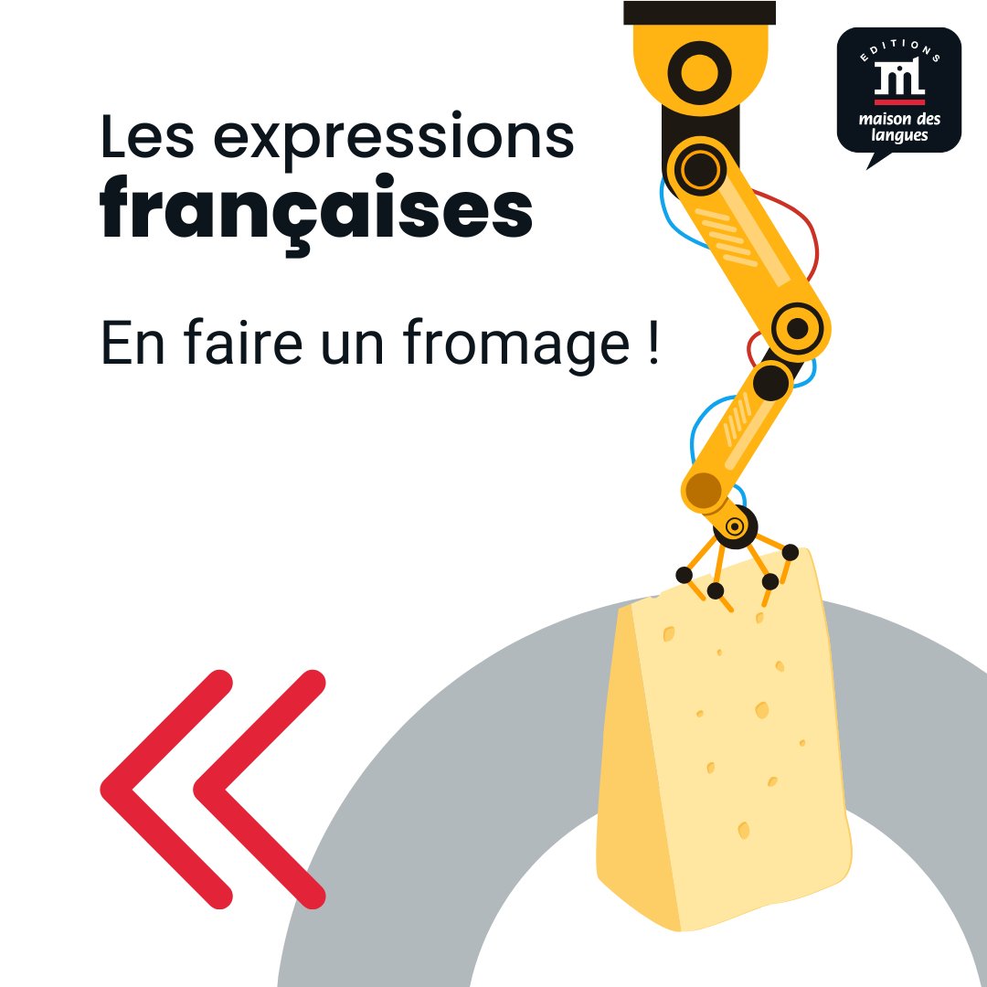 En français, "en faire un fromage" signifie exagérer un petit souci. 🧀
Parfait pour quand on dramatise un peu trop. 😅
Et vous, quelle est votre expression ? 🤔
#ExpressionsFrançaises #FLE