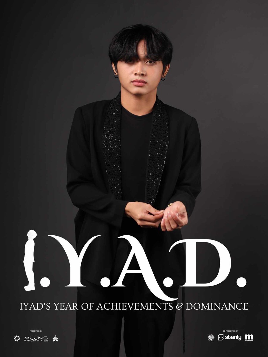 MoonsPH_'s tweet photo. Moons Philippines, AsterisK Entertainment and Aster present 'IYAD: Iyad's Year of Achievements & Dominance'.
Don't miss this once a year event for Iyad, achieving his ultimate goal one step at a time.
#IYAD #GemMonton #Aster_Gem https://t.co/NZufcXjnmN