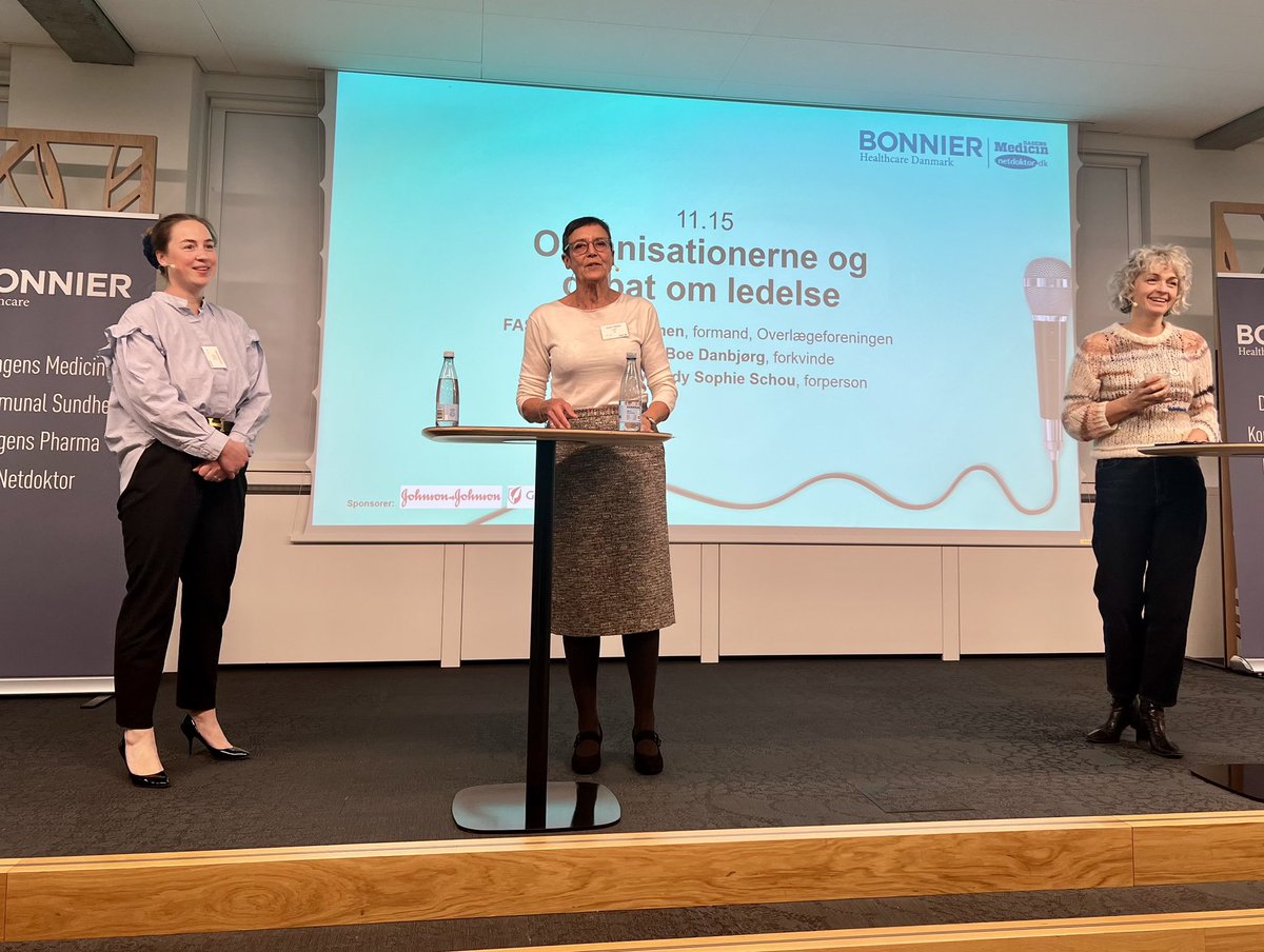 Overlægeforeningen (@overlgeforening) on Twitter photo - Den ledelse, der skal få sundhedsreform til at lykkes, mødes af mange udfordringer. Det kan fx være HR-afdelinger der i nogle tilfælde opleves mere som modspiller end som medspiller: <a href="/SWammen/">Susanne Wammen</a> på #2DageForSundheden i debat med <a href="/dbdanbjorg/">Dorthe Boe Danbjørg</a> og Wendy Schou <a href="/YngreLaeger/">Yngre Læger</a> #sundpol - Den ledelse, der skal få sundhedsreform til at lykkes, mødes af mange udfordringer. Det kan fx være HR-afdelinger der i nogle tilfælde opleves mere som modspiller end som medspiller: <a href="/SWammen/">Susanne Wammen</a> på #2DageForSundheden i debat med <a href="/dbdanbjorg/">Dorthe Boe Danbjørg</a> og Wendy Schou <a href="/YngreLaeger/">Yngre Læger</a> #sundpol