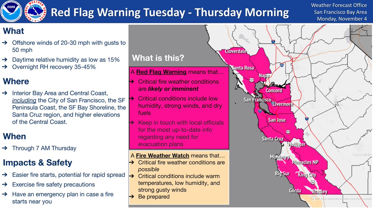 NWS Bay Area 🌉 tweet media