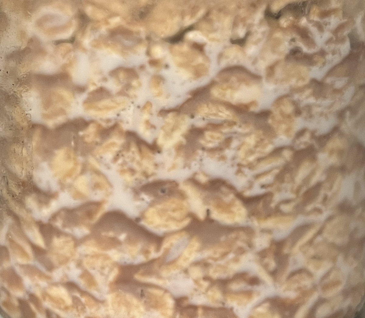 Overnight oats stratigraphy