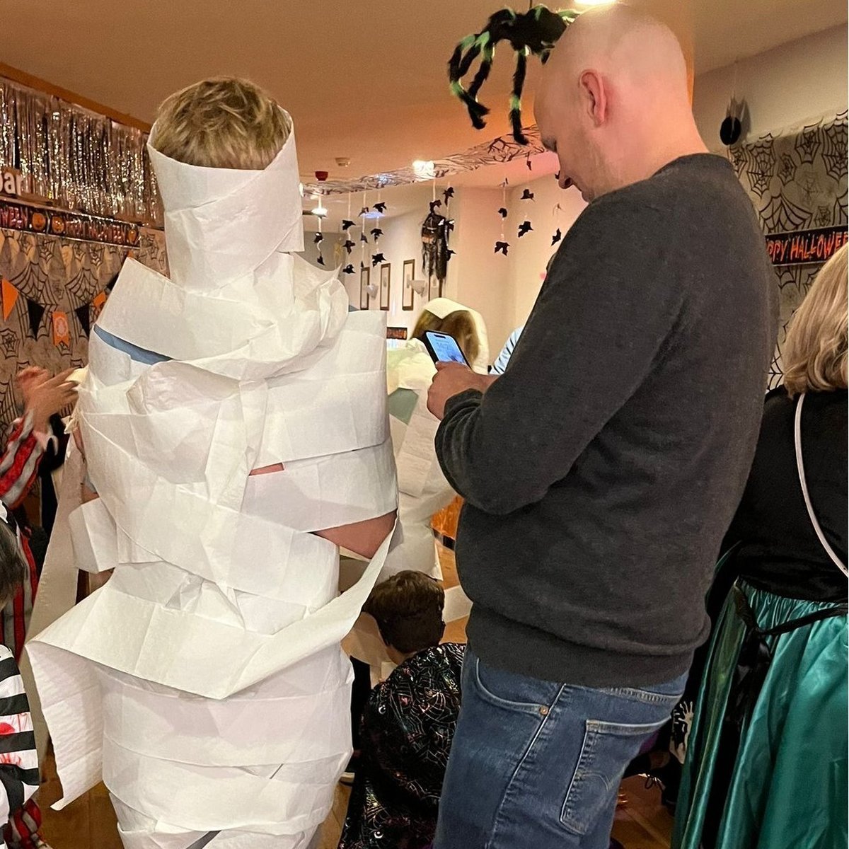 Our latest event - Halloween 🎃 

Mummies...
Rat splatting...
Witches...
Skeletons...
Spiders...

Thank you to <a href="/TNLComFund/">The National Lottery Community Fund</a> for their support!