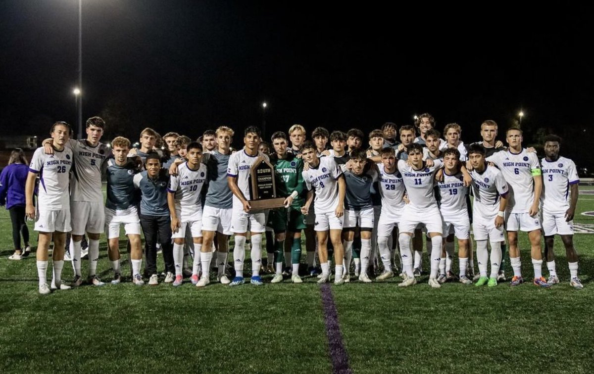 Congrats to our friends in <a href="/HPUMSOCCER/">High Point University Soccer</a> - now back-to-back <a href="/BigSouthSports/">Big South Conference</a> Regular season champions 🏆🏆🥇🥇 - well done folks....proud to work with you 👏👏