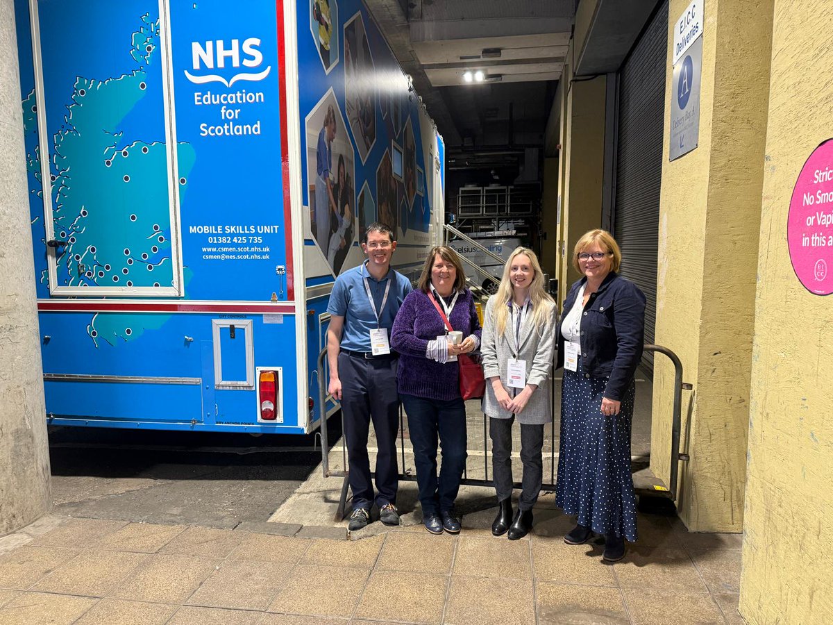 We are ready to welcome visitors onto the <a href="/NHS_Education/">NHS Education for Scotland (NES)</a> #MobileSkillsUnit at <a href="/ASPiHUK/">ASPiH</a> #ASPiH24.