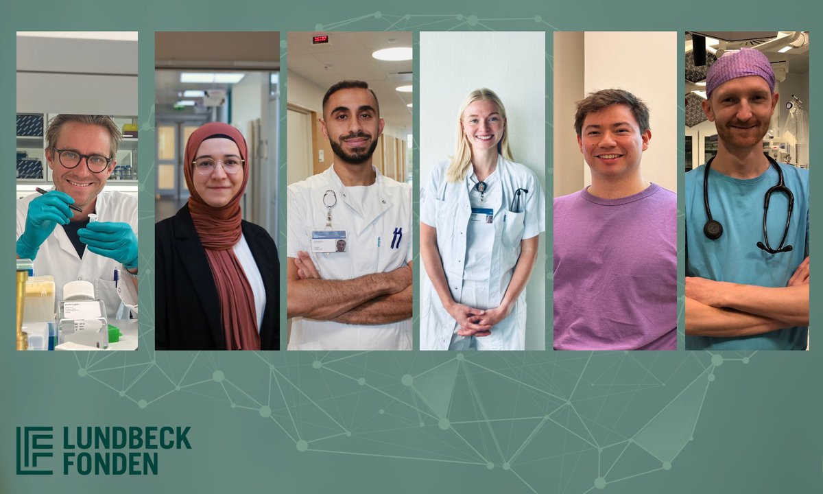 Lundbeckfonden (@lundbeckfonden) on Twitter photo Lundbeckfondens Young Investigator Prize og Talent Prizes er netop blevet uddelt til seks talentfulde forskere fra danske hospitaler og universiteter, der gør en forskel for sundhedsvidenskaben.
 
Læs: lundbeckfonden.com/nyheder/presti…
#talent #dkforsk #dkvid Lundbeckfondens Young Investigator Prize og Talent Prizes er netop blevet uddelt til seks talentfulde forskere fra danske hospitaler og universiteter, der gør en forskel for sundhedsvidenskaben.
 
Læs: lundbeckfonden.com/nyheder/presti…
#talent #dkforsk #dkvid