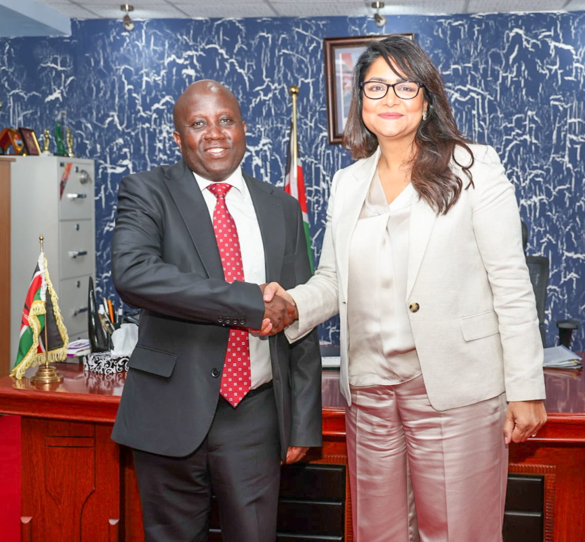 Eng. John Kipchumba Tanui,CBS tweet media