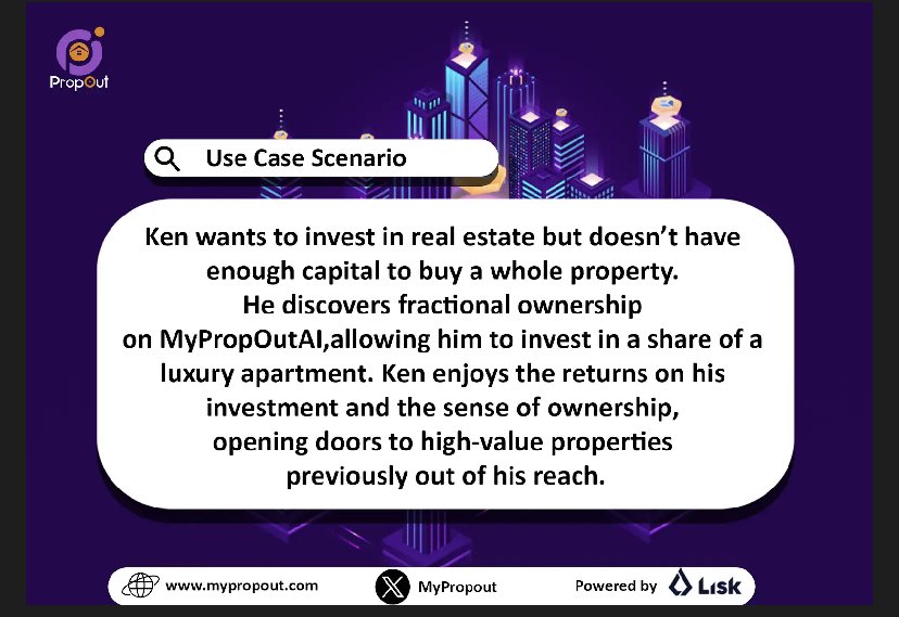 MyPropOut's tweet photo. You can invest in real estate 🏡🏠 without having a lot of money. Why wait, when you can start small and grown your investment 🌱
#nextbigthing #nextbig #propout #rwa https://t.co/b5olx0QfeO