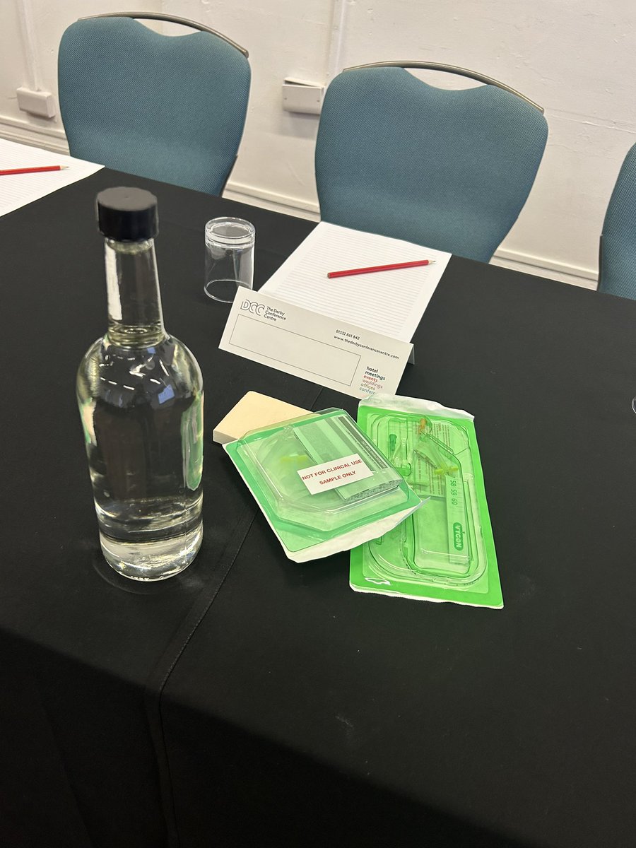 All set up and ready for today’s long line workshop. Excited to be part of this National ANNP conference hosted by the Neonatal Nurses Association  #NNA <a href="/LWH_TeamANNP/">LWH_ANNP’s</a>