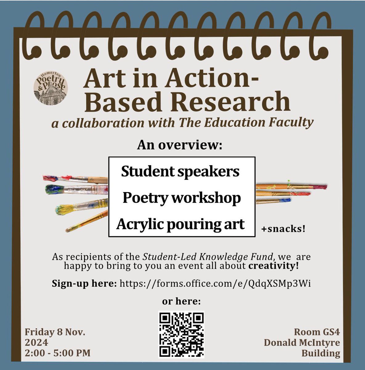 Heidy Perez (@techngartist) on Twitter photo 🎉You are invited! I'll be presenting at the 2 p.m. session
Applied Drama: A Method for Data Collection, by Heidy M. Perez-Cordero.
Day: Friday, 8 November
Where: <a href="/CamEdFac/">Faculty of Education, University of Cambridge</a>
From 2-5pm/ Room GS4 (DMB)
✍️Sign-up info below: 🎉You are invited! I'll be presenting at the 2 p.m. session
Applied Drama: A Method for Data Collection, by Heidy M. Perez-Cordero.
Day: Friday, 8 November
Where: <a href="/CamEdFac/">Faculty of Education, University of Cambridge</a>
From 2-5pm/ Room GS4 (DMB)
✍️Sign-up info below: