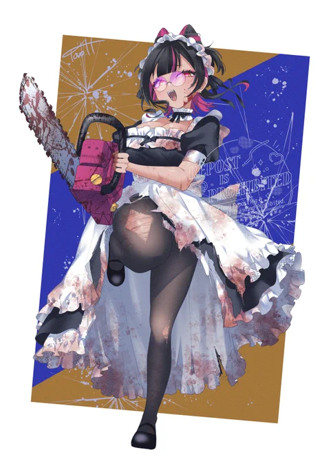 四月一日マカちゃん()のハロウィンイラストを描かせていただいておりました! まだいいねカボチャになるかな…? #HappyHalloween