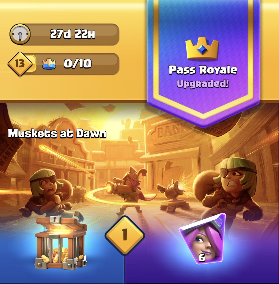 Code: FullFrontage (@fullfrontage) on Twitter photo 🚨 Giving away 15 Pass Royale’s! 🚨
To enter:
✅ Follow <a href="/FullFrontage/">Code: FullFrontage</a> & <a href="/FullFrontageYT/">FullFrontage</a>
✅ RT & Like
✅ Comment you favorite evolution in Clash Royale
Winners chosen on Friday Nov 8th, GL all 🤜 #ClashRoyale #MusketsAtDawnGiveaway 🚨 Giving away 15 Pass Royale’s! 🚨
To enter:
✅ Follow <a href="/FullFrontage/">Code: FullFrontage</a> & <a href="/FullFrontageYT/">FullFrontage</a>
✅ RT & Like
✅ Comment you favorite evolution in Clash Royale
Winners chosen on Friday Nov 8th, GL all 🤜 #ClashRoyale #MusketsAtDawnGiveaway
