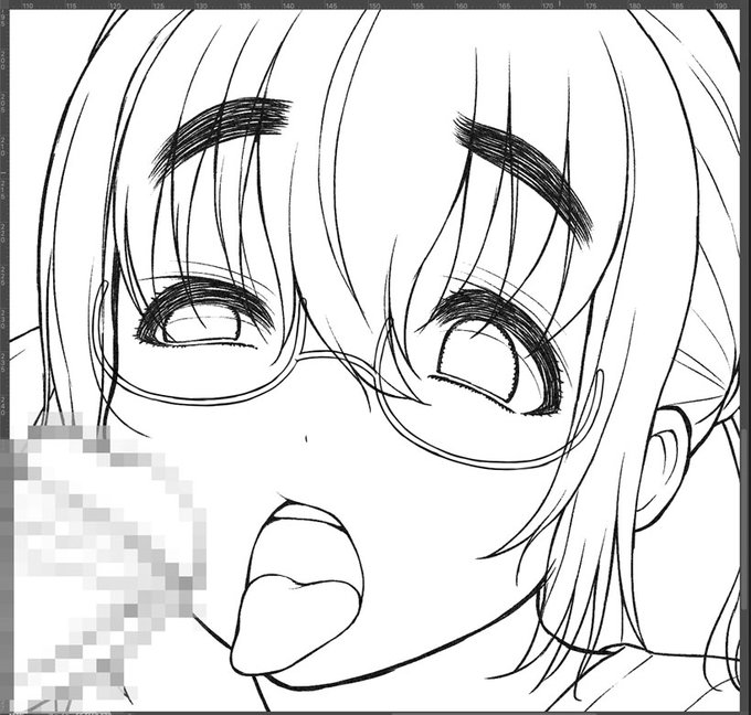 来月の永井さん、差分含め原画だいたいできたので明日から彩色に入ります_φ(・_・ 