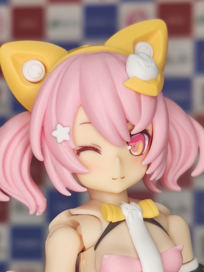 ブンノイチ8 hyena 皇巫ツクヨミ アレンジフェイスパーツ メガミデバイス 皇巫 ツクヨミ レガリア フェイスパーツセット - suvenia - BOOTH