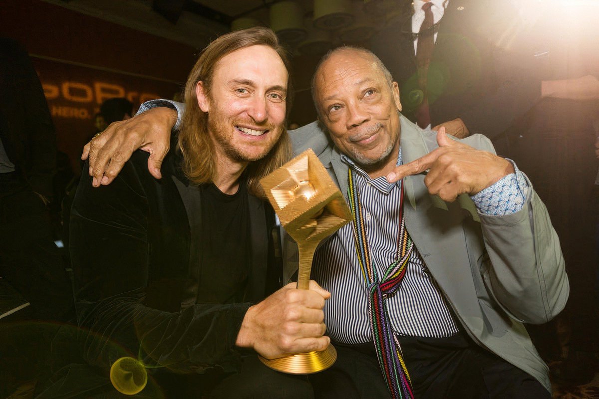 It’s hard to find the words to express the impact <a href="/QuincyDJones/">Quincy Jones</a> has had on me, as well as on music and culture as a whole. Quincy wasn’t just a legend, he was an inspiration, a trailblazer, and a true genius. He produced my favorite album of all time, ‘Thriller’ by