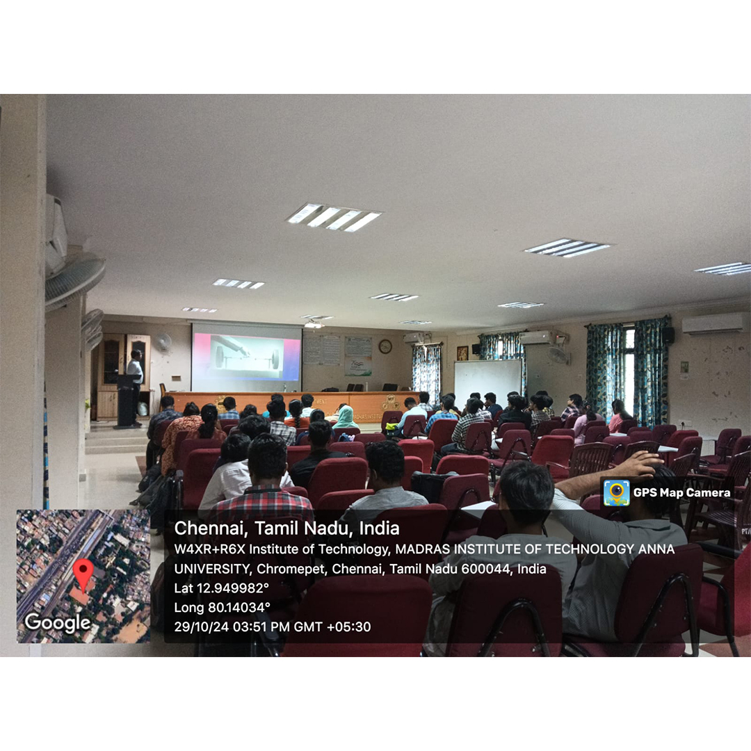 auvcochennai's tweet photo. On Oct 29, 2024, the #DPT, #MITCampus, #AnnaUniversity, hosted an enlightening session on the ‘New Product Development Process for Commercial Vehicles’ with esteemed speaker Mr. V. Murugan, #AshokLeyland (retd.) and MKB Consultancy. An invaluable learning experience for all! https://t.co/ugMtaAUlNq