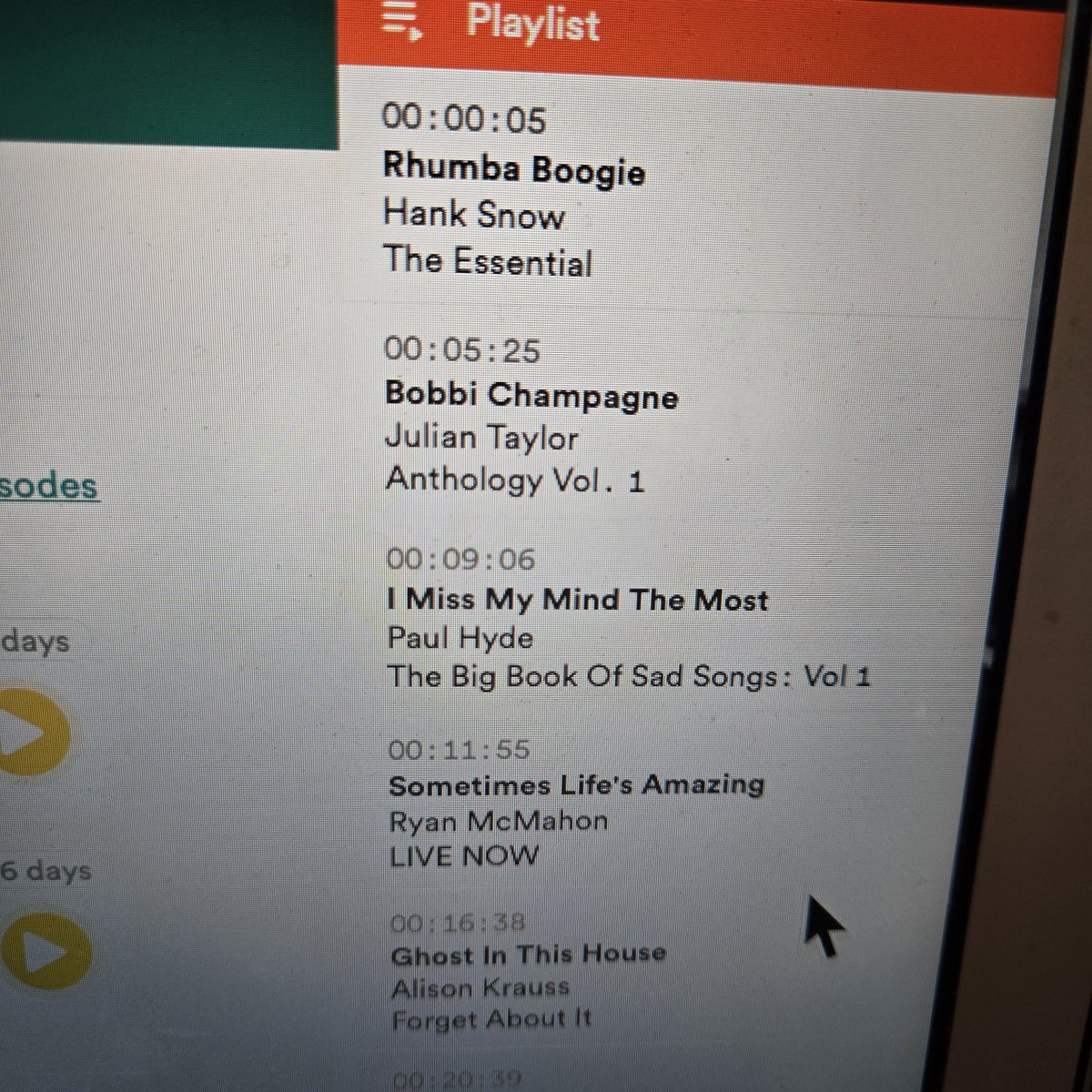 Thanks for the spin the other day <a href="/ckuaradio/">CKUA Radio</a> :) #sometimeslifesamazing