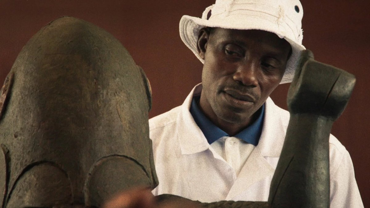 Phoenix Leicester (@phoenixleic) on Twitter photo โญ๏ธโญ๏ธโญ๏ธโญ๏ธ Guardian
Mati Diop's enlightening doc charts 26 royal treasures from the Kingdom of Dahomey that are due to leave Paris and return to their country of origin: the present-day Republic of Benin.
๐
Dahomey screens Mon 11 โ Thu 14 Nov
๐๏ธ๐ phoenix.org.uk/whats-on/progrโฆ โญ๏ธโญ๏ธโญ๏ธโญ๏ธ Guardian
Mati Diop's enlightening doc charts 26 royal treasures from the Kingdom of Dahomey that are due to leave Paris and return to their country of origin: the present-day Republic of Benin.
๐
Dahomey screens Mon 11 โ Thu 14 Nov
๐๏ธ๐ phoenix.org.uk/whats-on/progrโฆ