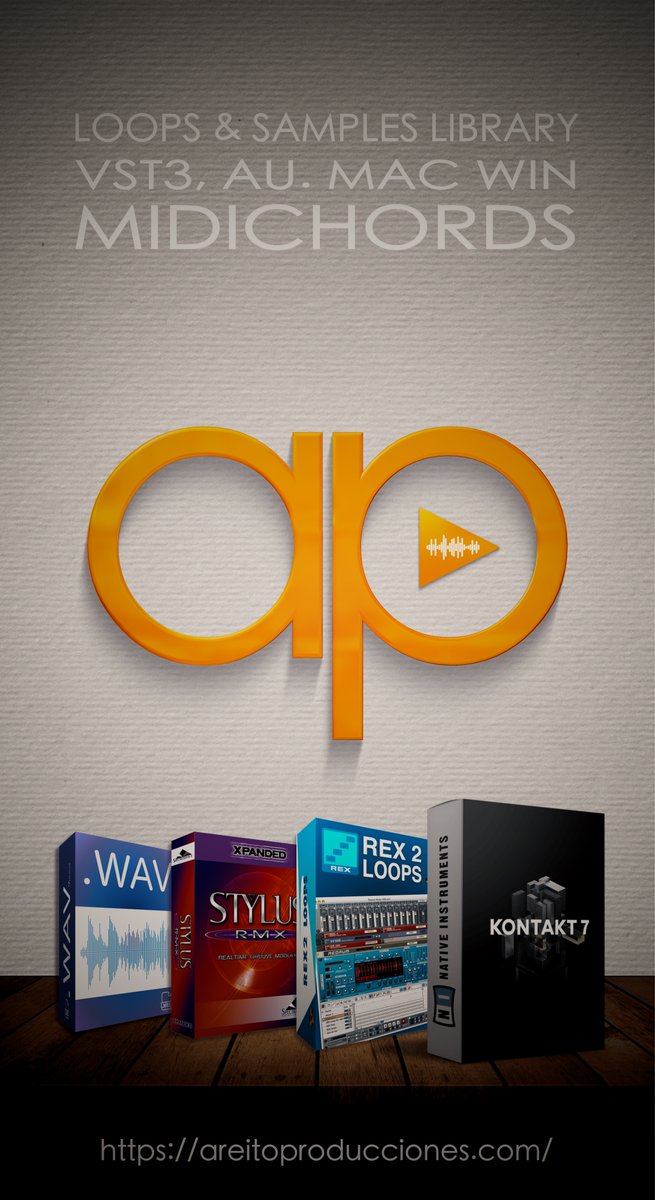 Areitoprod's tweet image. areitoproducciones.com
#SampleLibrary #loops #audioengineer #vst #midichords #homestudio #recordingstudio #musician #musicoslatinos #musicos #productormusical #loopsdesalsa #Kontakt #waves