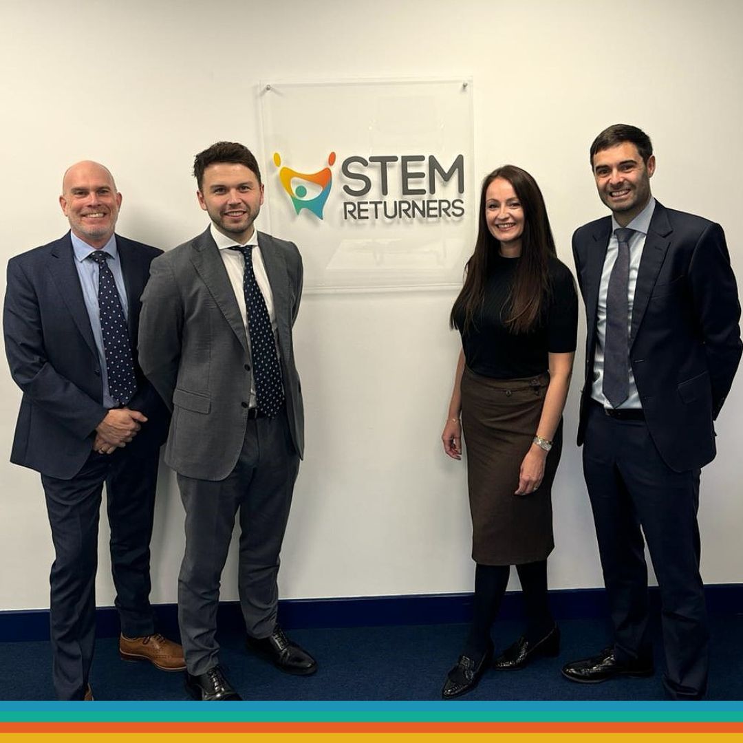 ReturntoSTEM's tweet photo. We’re delighted to announce that STEM Returners has just secured a fantastic investment from Intermarine UK Limited. This new partnership means we can grow our programmes and dig deeper into tackling the barriers returners face.
#STEMReturners #STEMCareers #InclusiveRecruitment https://t.co/2fGg7igj42