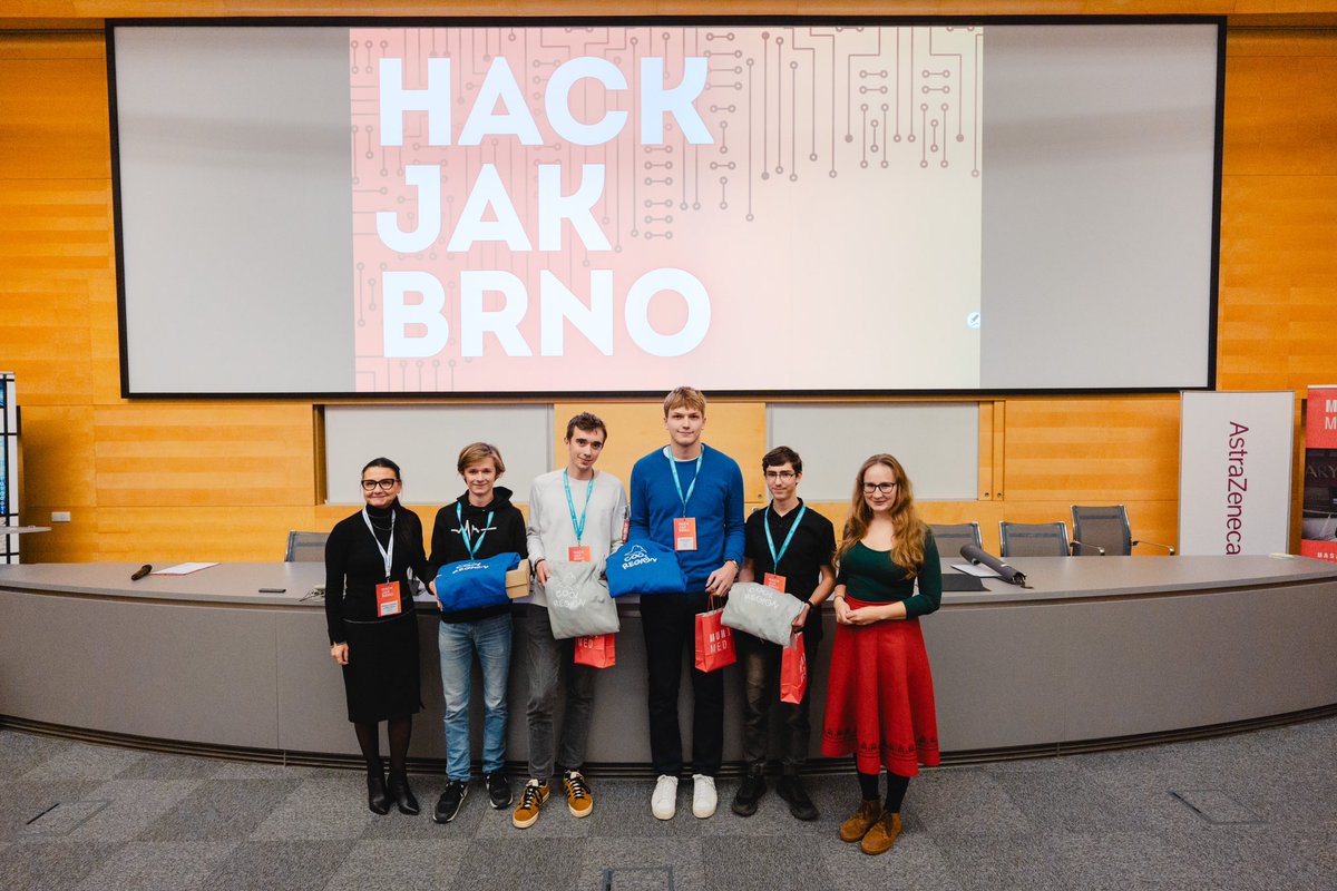 Tomas Studenik π (@studenik) on Twitter photo Congrats to the winners of Hack jak Brno healthcare hackathon that took place over the weekend at the medical faculty of <a href="/muni_cz/">Masarykova univerzita</a> in Brno, Czechia. Cheers to <a href="/FNBrno/">FN Brno</a> <a href="/InterSystems/">InterSystems</a> <a href="/AstraZeneca/">AstraZeneca</a> @VUTvBrne <a href="/CaelestinusInc/">Caelestinus</a> and <a href="/ceehacks_com/">Insane Business Ideas</a> for this awesome hack: Congrats to the winners of Hack jak Brno healthcare hackathon that took place over the weekend at the medical faculty of <a href="/muni_cz/">Masarykova univerzita</a> in Brno, Czechia. Cheers to <a href="/FNBrno/">FN Brno</a> <a href="/InterSystems/">InterSystems</a> <a href="/AstraZeneca/">AstraZeneca</a> @VUTvBrne <a href="/CaelestinusInc/">Caelestinus</a> and <a href="/ceehacks_com/">Insane Business Ideas</a> for this awesome hack:
