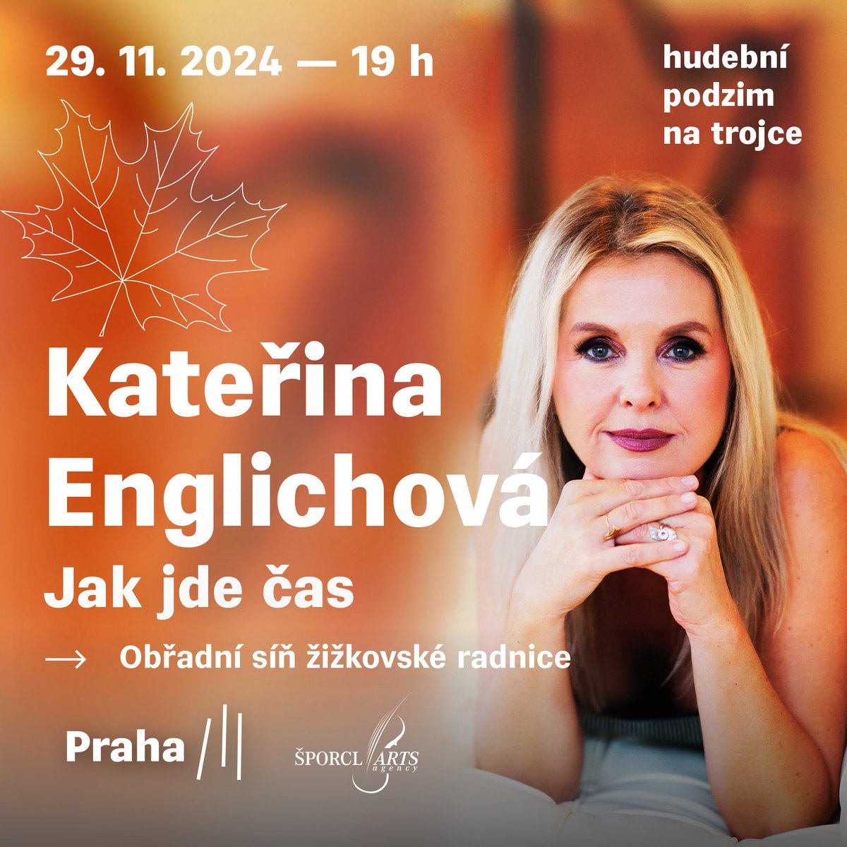 ❗️Pozor! Dnešní koncert Hudebního podzimu je odsunutý na 29. 11. :)

Budeme se na Vás s Kateřinou Englichovou těšit! ♥️