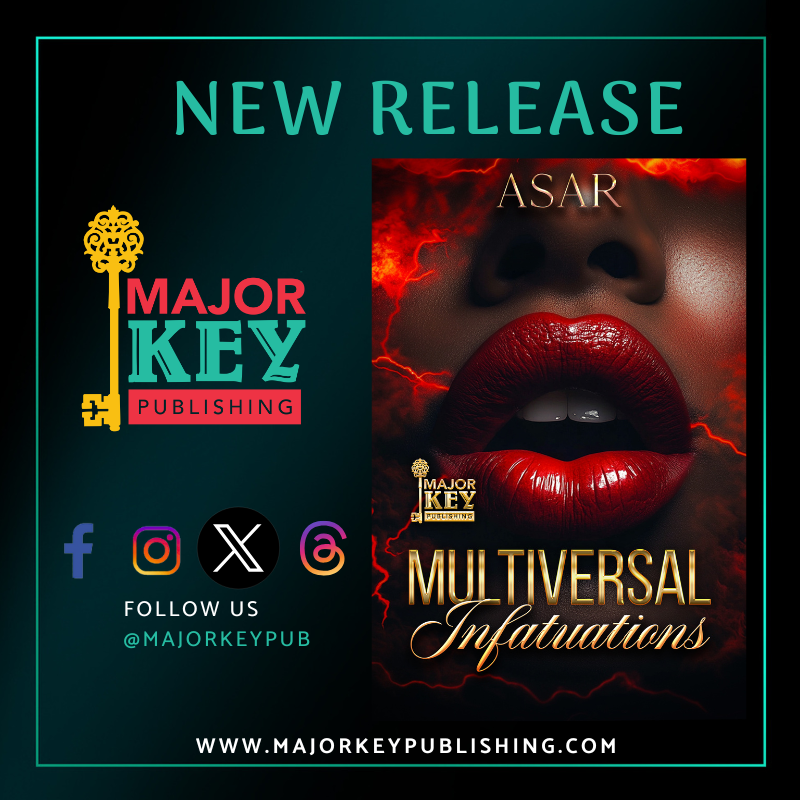 MajorKeyPub's tweet image. 📷 MAJOR KEY ALERT - NEW RELEASE! 📷
amzn.to/3An7ZCD

The Reality of Things: Multiversal Infatuations is a story about love defying the boundaries of space and time. Only thing is… It’s a love between melanated souls that could possibly threaten all of existence!