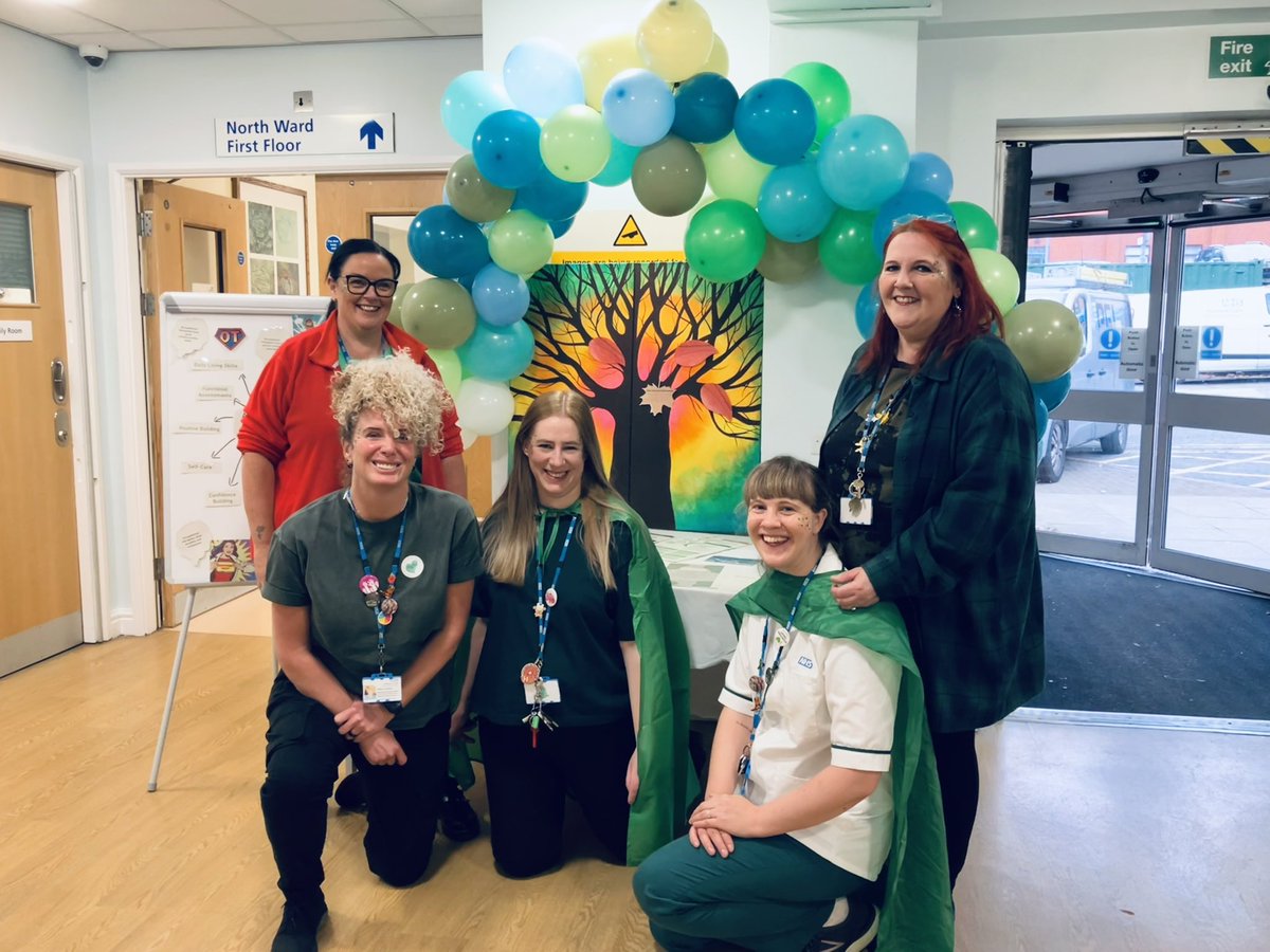 CharKellyOT's tweet photo. Team Green 💚 #OTWeek2024 @PennineCareNHS https://t.co/VHtw94ctyy