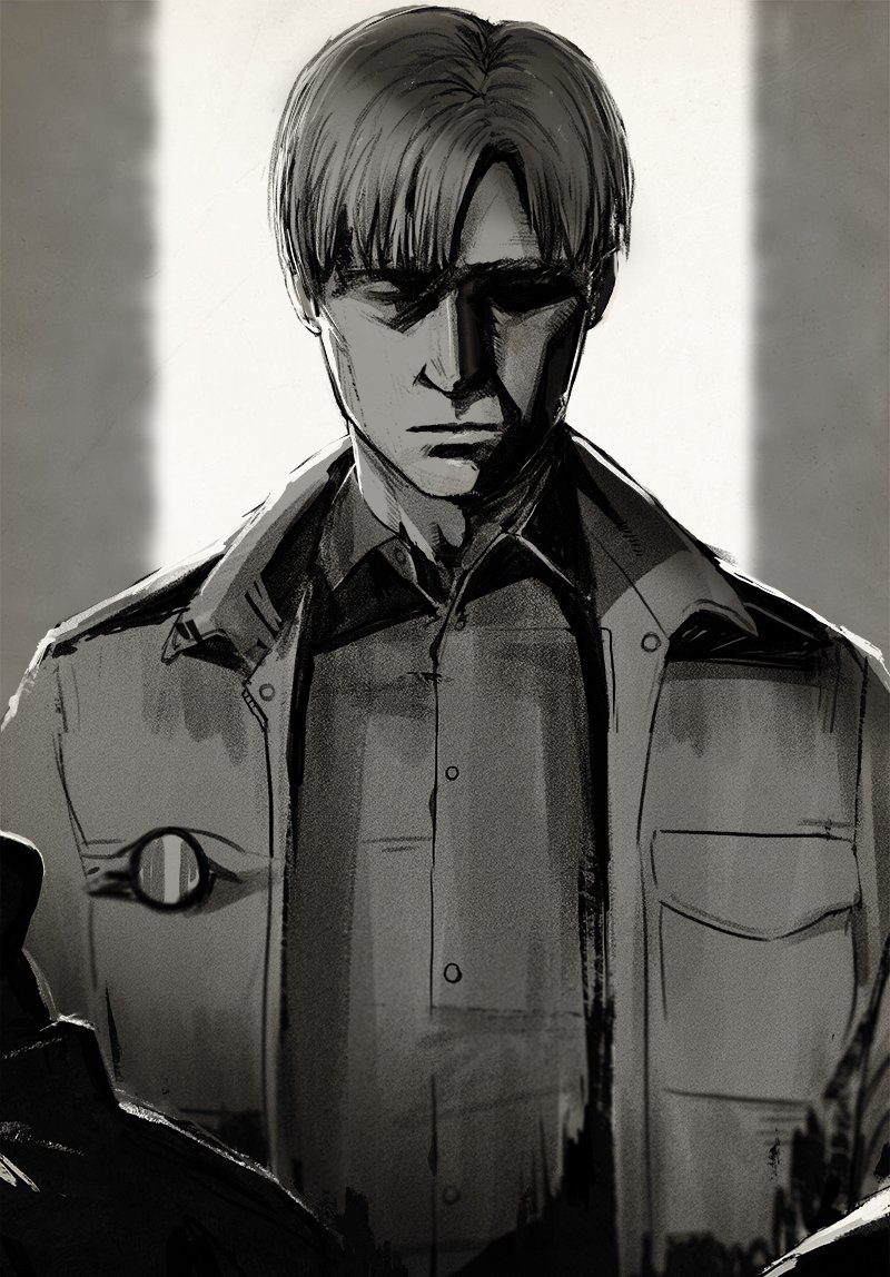SH2 - James warm up sketch #silenthill2