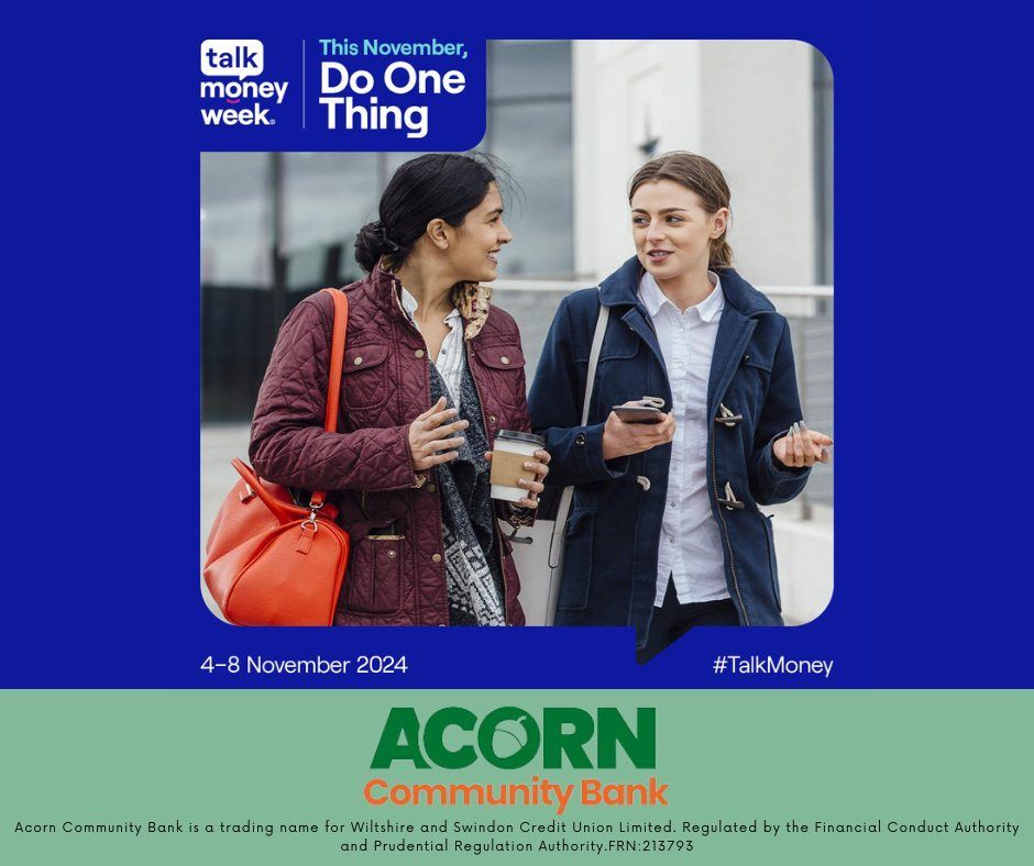 ✨ It’s #TalkMoneyWeek, and Acorn Community Bank is proud to support this initiative! Let’s break barriers and open conversations about money to build financial confidence for all ages.
Wondering how to get involved? 
Check out some tips to get started buff.ly/3YJF2tU...