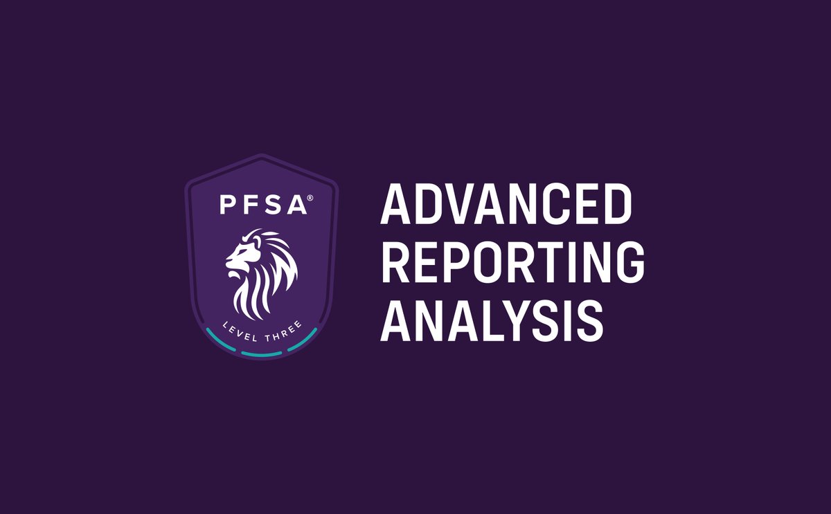 ThePFSA's tweet image. That&apos;s a wrap!

Big thank you to all users this weekend on the PFSA Level 3 Advanced Reporting course! We will return for the next instalment in 4 weeks. Remember to book early to avoid missing out.

#level3 #advancedreporting #matchreporting

thepfsa.co.uk/level-3-online/
