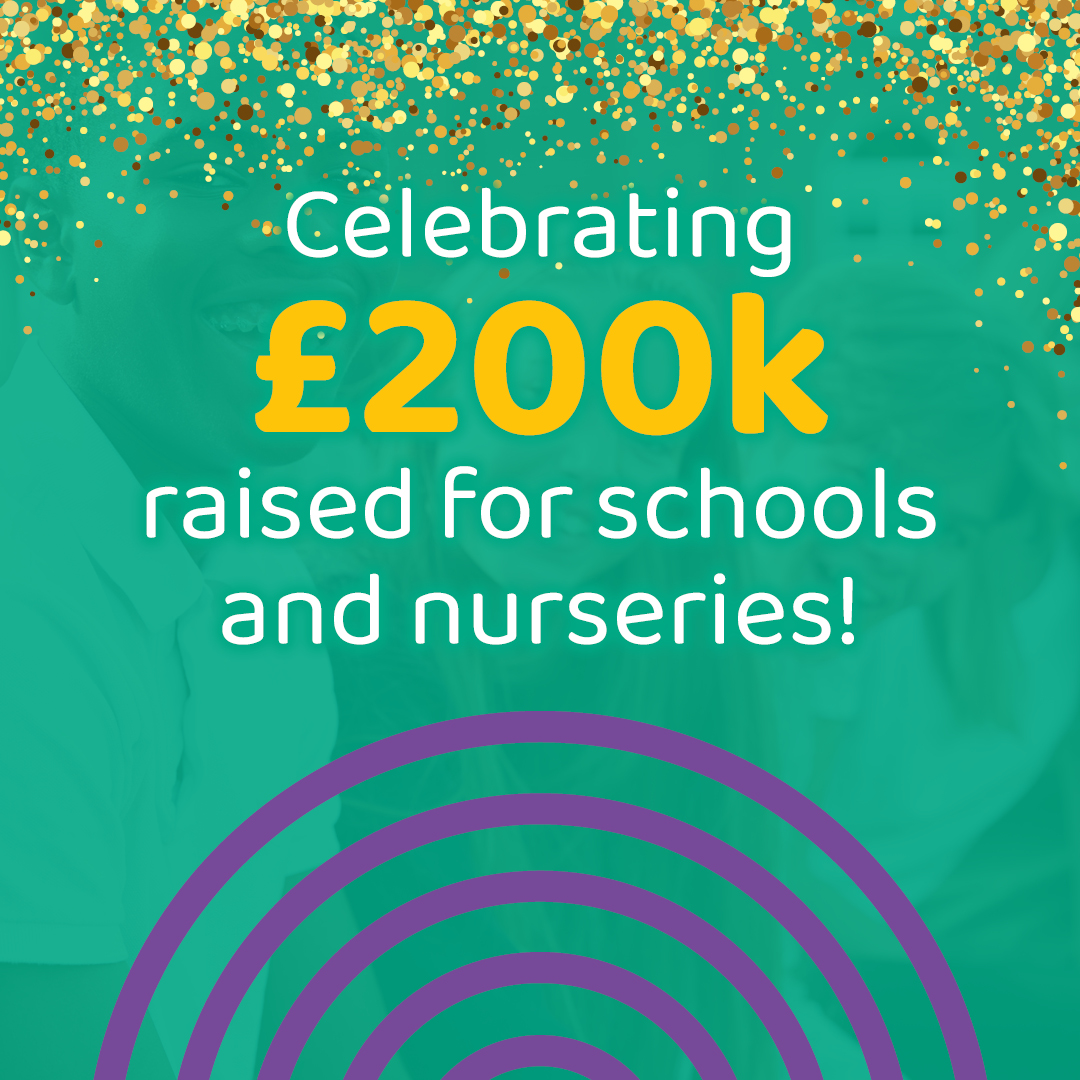 Did you know that My School Fund has raised over £200,000 in additional funds for registered schools and nurseries so far?

You could raise additional funds for your school or nursery.

Register for free or find out more at myschoolfund.org