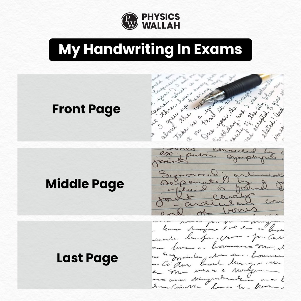 physics__wallah's tweet image. Every page tells a story!

#physicswallah #Examtime #Studenthumor