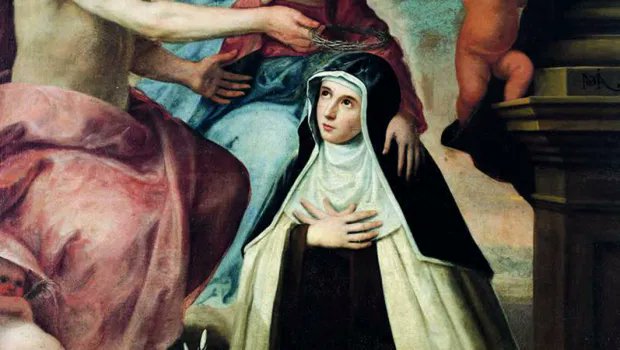 paracleto4's tweet image. MESE DEI DEFUNTI
Santa Maria Maddalena de' Pazzi vedeva le anime purganti come "mendicanti dell'amore": 

"Chiedono le nostre preghiere con la stessa urgenza con cui un affamato chiede il pane". 
La sua esperienza mistica ci sprona alla generosità spirituale.
#PURGATORIO #DEFUNTI