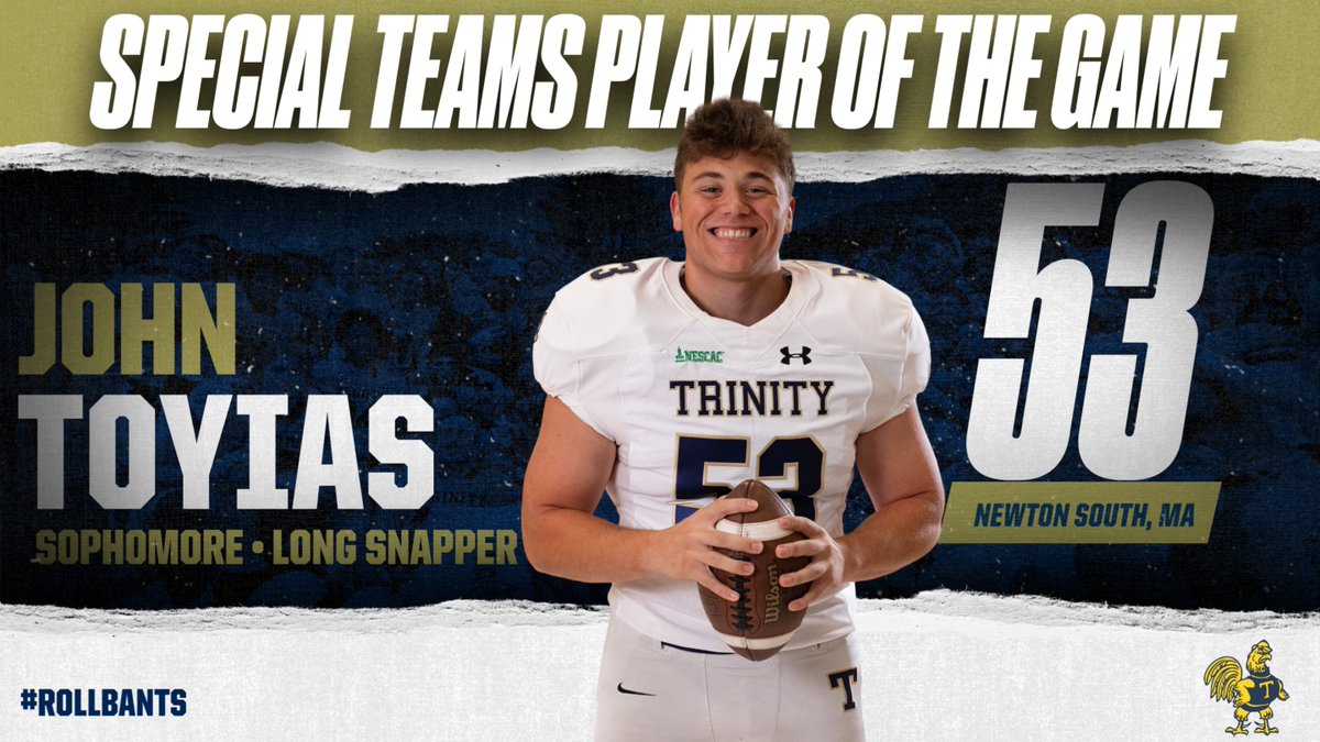 Trinity College Football tweet media