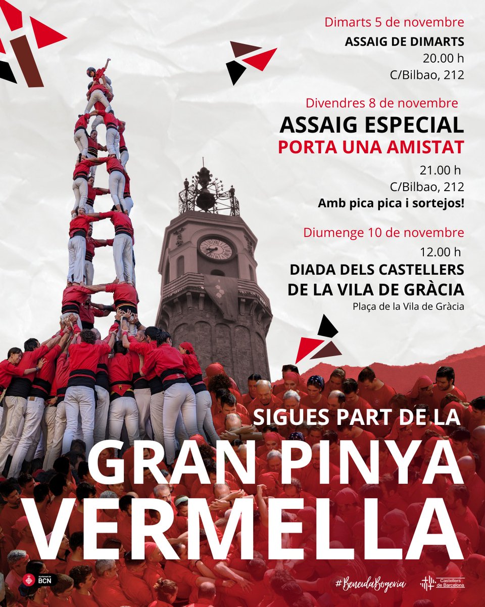 Castellers de Barcelona tweet media