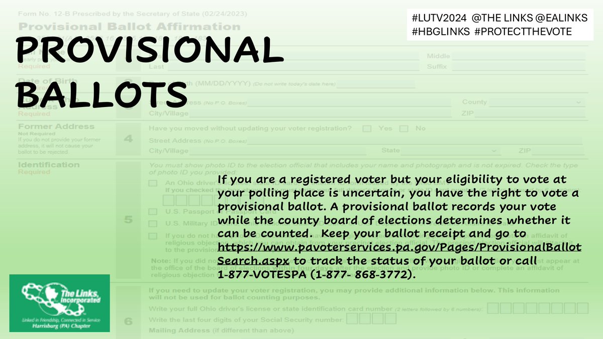 hburglinks's tweet photo. #LUTV2024 #HBGLINKS #YOURVOTEYOURVOICE
@THELINKS
@EALINKS https://t.co/r8yV643lgp