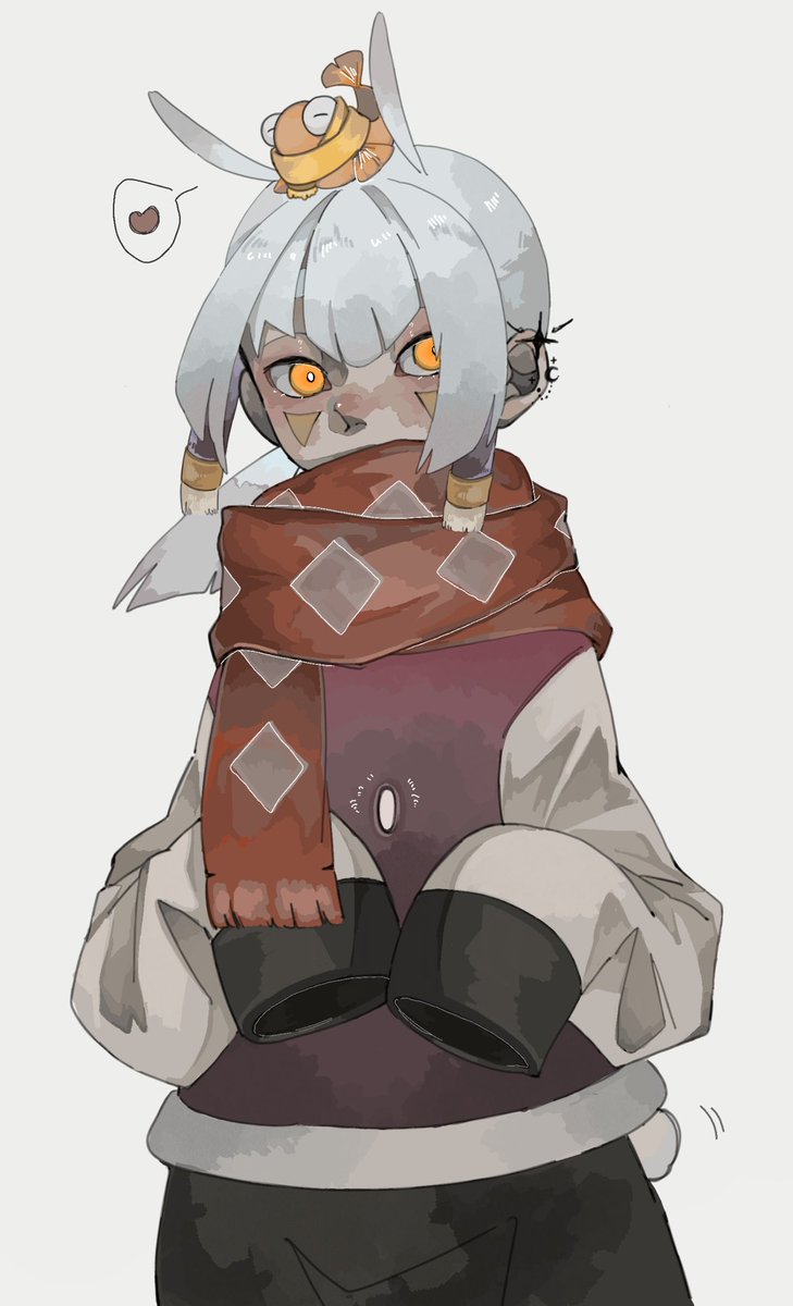 🧣⚠︎︎顔有
#thatskygame 
#SKY゜_LightIllust