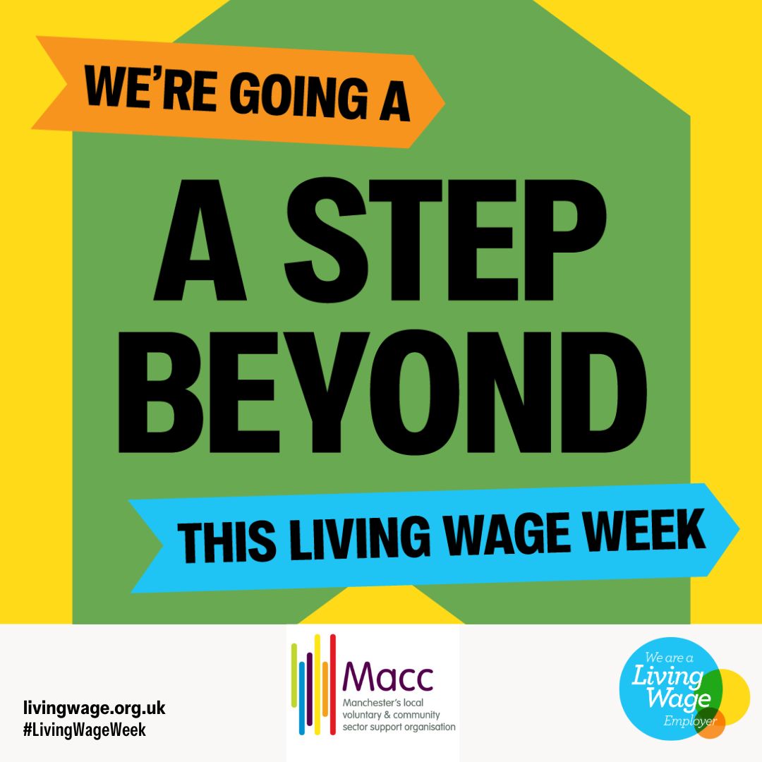Living Wage Week is here, and we're proud to be a Living Wage Employer! Macc is standing with thousands of employers across the UK committed to going a step beyond and paying employees a real Living Wage. 
Join the movement and celebrate #LivingWageWeek  livingwage.org.uk/living-wage-we…