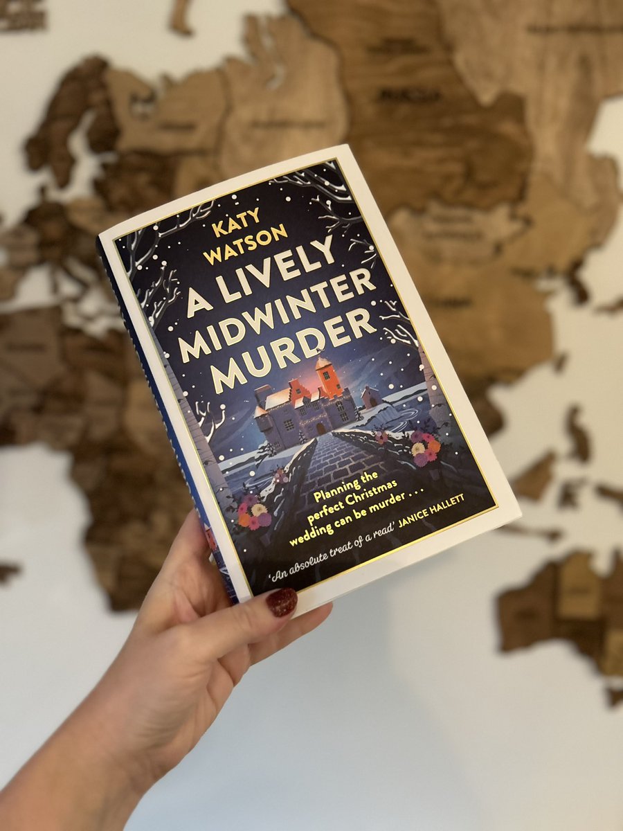 Janet Emson (@janetemson) on Twitter photo Thanks <a href="/BethWright26/">Beth Wright</a> <a href="/TheCrimeVault/">The Crime Vault</a> @LittBrownUK for A Lively Midwinter Murder <a href="/KWatsonAuthor/">Katy Watson</a>. Posy, Caro and Rosalind, the three Dahlia Lively incarnations, have to solve a murder at remote Scottish castle at Christmas. Itās also my current read! Thanks <a href="/BethWright26/">Beth Wright</a> <a href="/TheCrimeVault/">The Crime Vault</a> @LittBrownUK for A Lively Midwinter Murder <a href="/KWatsonAuthor/">Katy Watson</a>. Posy, Caro and Rosalind, the three Dahlia Lively incarnations, have to solve a murder at remote Scottish castle at Christmas. Itās also my current read!