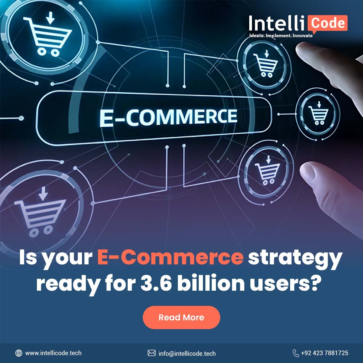 intellicode_l's tweet image. #Ecommerce is evolving, and your #business needs to keep up!
Take a look at our latest blog to explore the future of e-commerce and how adopting the right solutions can future-proof your business.
shorturl.at/zpyBC
#trends #customersatisfaction #onlineretail #USA