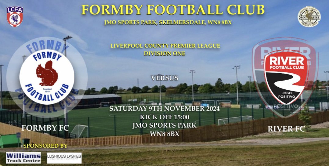 Formby Fc (@formby_fc_) on Twitter photo Back at this weekend after two weeks off as we welcome River Fc to the <a href="/jmosportspark/">JMO Sports Park</a>, hoping to keep this momentum going...........
💛💙💛
#upthesquirrels🐿️ Back at this weekend after two weeks off as we welcome River Fc to the <a href="/jmosportspark/">JMO Sports Park</a>, hoping to keep this momentum going...........
💛💙💛
#upthesquirrels🐿️
