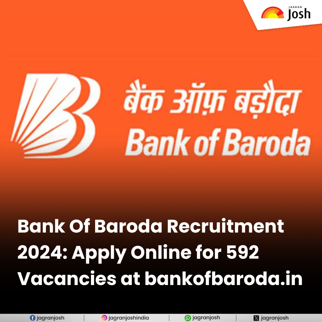 Jagranjosh's tweet image. The @bankofbaroda has commenced the applications for 592 vacancies positions on a fixed-term contract basis.

tinyurl.com/bdf5rw4x

#BankofBaroda #positions #fixedterm #contractbasis