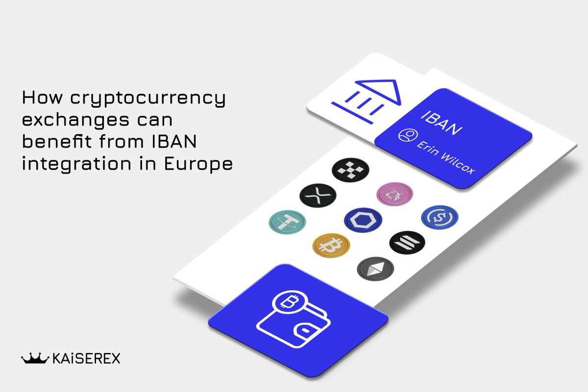 KaiserexCom's tweet photo. How IBAN Integration Benefits Crypto Exchanges in Europe

IBAN integration improves fiat-to-crypto transactions, expands customer reach, and ensures EU compliance. Сost-effective cross-border payments attract institutional investors, enhancing trust. 

Learn more with Kaiserex! https://t.co/hTcxmE7PS4