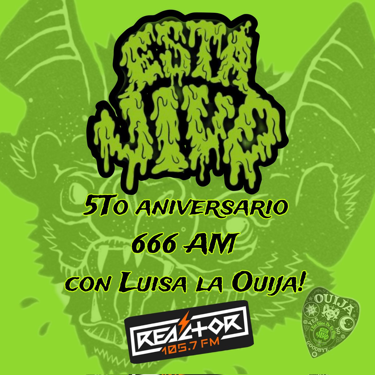 El Trixx Grenssenn🤟🏻🦇😈 (@grenssenn08) on Twitter photo #EstaVivo #LosHijosDeLaOuija feliz aniversario! El mejor programa de la radio en México! <a href="/luisalaouija/">Luisa La Ouija</a> <a href="/leiramchdz/">Mariel Cervantes</a> <a href="/eddygovea/">Eddy Govea</a> <a href="/Reactor105/">Reactor 105.7 FM</a> <a href="/viriresendizc01/">Viri</a> @elizaldeislas <a href="/alita_dima/">Ale Dí Márquez</a> <a href="/RexyGrace/">♫🤘🏼Grace🤘🏼</a> <a href="/d_tripa/">Taquito_d_tripa</a> <a href="/allaincoff/">𝙰𝚕𝚕𝚊𝚗 𝙲𝚘𝚏𝚏</a> <a href="/vicoga/">✨💚Viri sin s💜✨</a> <a href="/ElisseLiz/">Wicked Games</a> <a href="/OZHIN_CORLEONE/">Wero Morningstar</a> <a href="/maykhidalgo/">Mayk Hidalgo Zetter</a> <a href="/ElNormanDixon/">Mothman Dixon</a> 🎂 #EstaVivo #LosHijosDeLaOuija feliz aniversario! El mejor programa de la radio en México! <a href="/luisalaouija/">Luisa La Ouija</a> <a href="/leiramchdz/">Mariel Cervantes</a> <a href="/eddygovea/">Eddy Govea</a> <a href="/Reactor105/">Reactor 105.7 FM</a> <a href="/viriresendizc01/">Viri</a> @elizaldeislas <a href="/alita_dima/">Ale Dí Márquez</a> <a href="/RexyGrace/">♫🤘🏼Grace🤘🏼</a> <a href="/d_tripa/">Taquito_d_tripa</a> <a href="/allaincoff/">𝙰𝚕𝚕𝚊𝚗 𝙲𝚘𝚏𝚏</a> <a href="/vicoga/">✨💚Viri sin s💜✨</a> <a href="/ElisseLiz/">Wicked Games</a> <a href="/OZHIN_CORLEONE/">Wero Morningstar</a> <a href="/maykhidalgo/">Mayk Hidalgo Zetter</a> <a href="/ElNormanDixon/">Mothman Dixon</a> 🎂