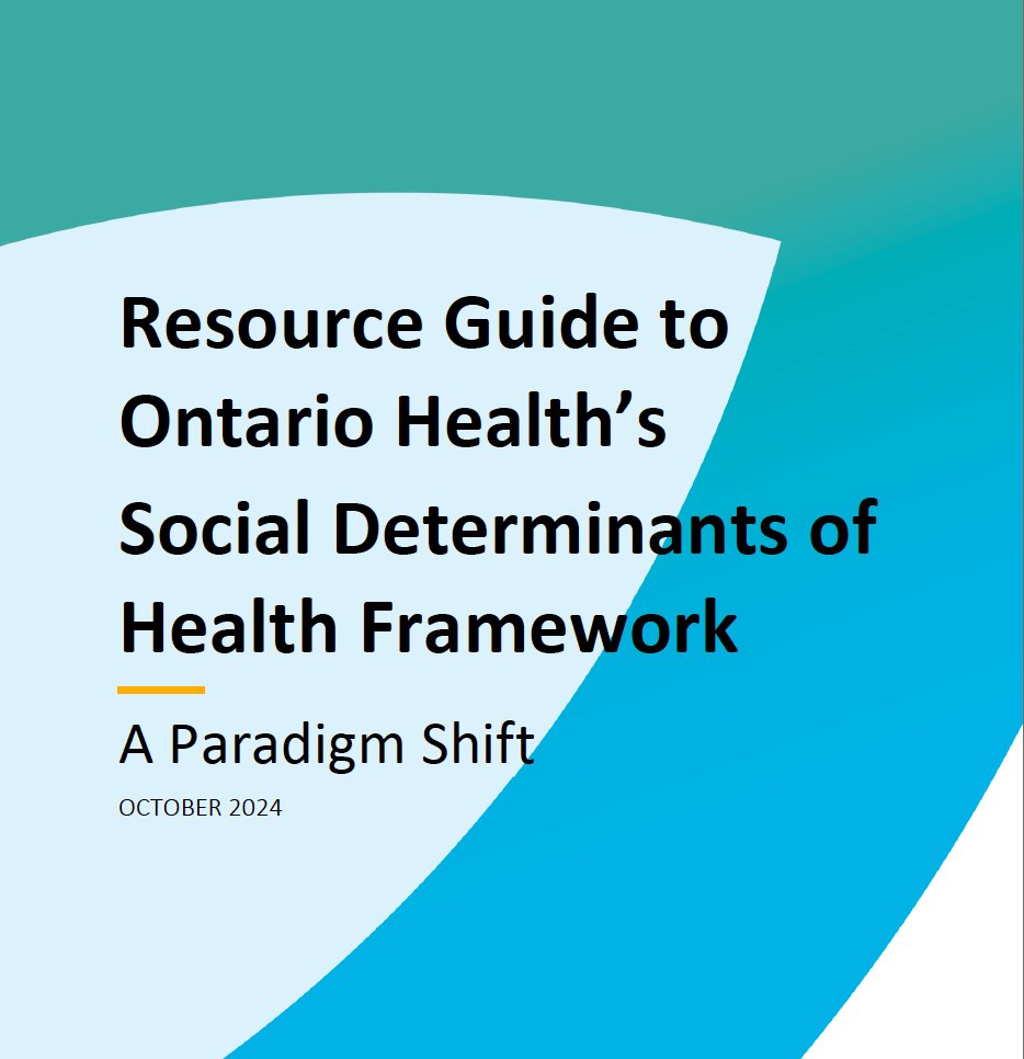 Last week, <a href="/OntarioHealthOH/">Ontario Health</a> sent out 'A Resource Guide to Ontario Health's #SDoH.' A great read!👌

Shortly after I got an email "you need to check out page 38! <a href="/SAFEforHealth/">SAFE for Health Institutions Project</a> made it into OH's guidance!?" 😮

Thanks for keeping #NorthernOntario in the #HealthEquity plans.👏